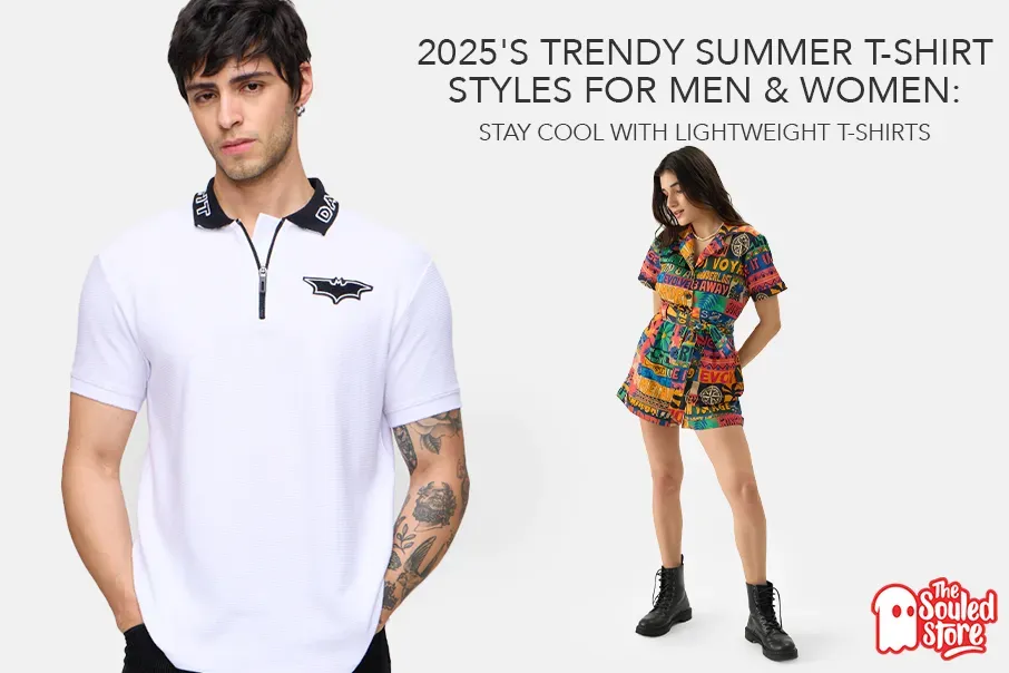 2025's Trendy Summer T-Shirt Styles for Men & Women Stay Cool with Lightweight Shirts