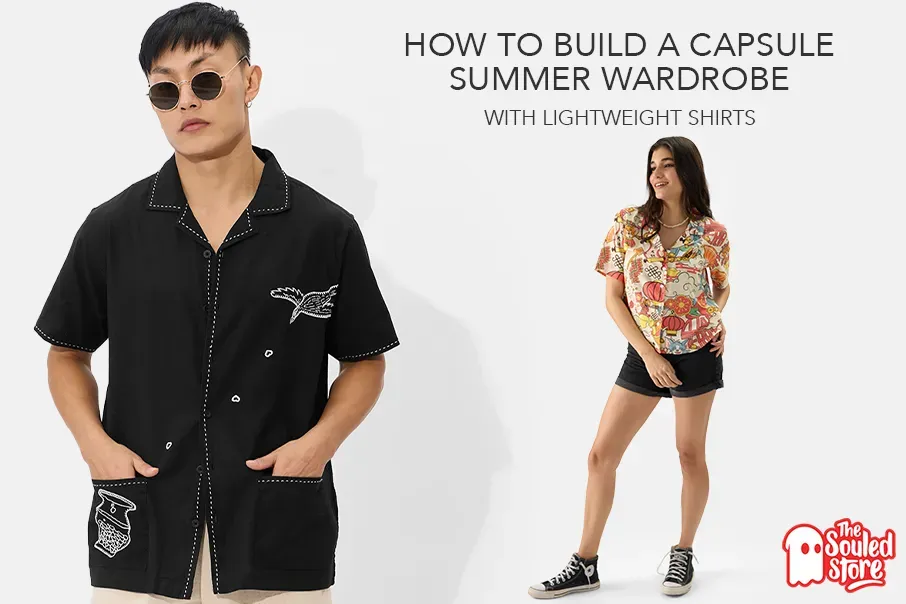 How to Build a Capsule Summer Wardrobe with Lightweight Shirts