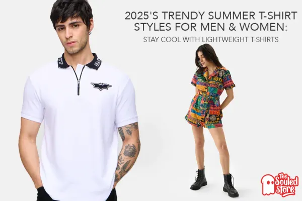 2025's Trendy Summer T-Shirt Styles for Men & Women Stay Cool with Lightweight Shirts